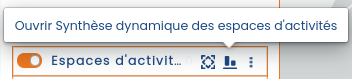 Bouton d'un widget depuis une couche